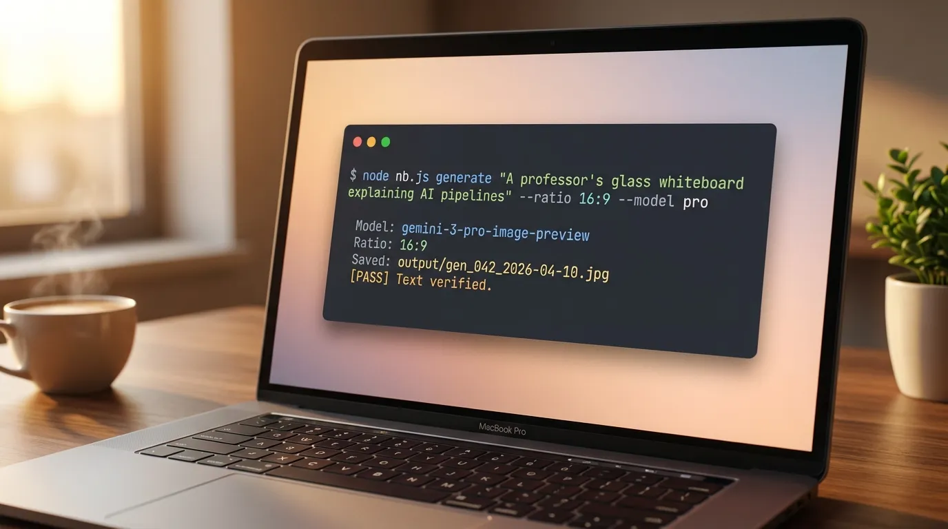 I Built My Own AI Image Generator in the Terminal